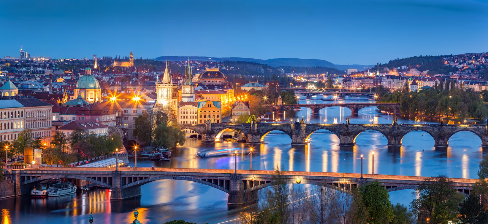 Prague, Czech Republic Bridges 