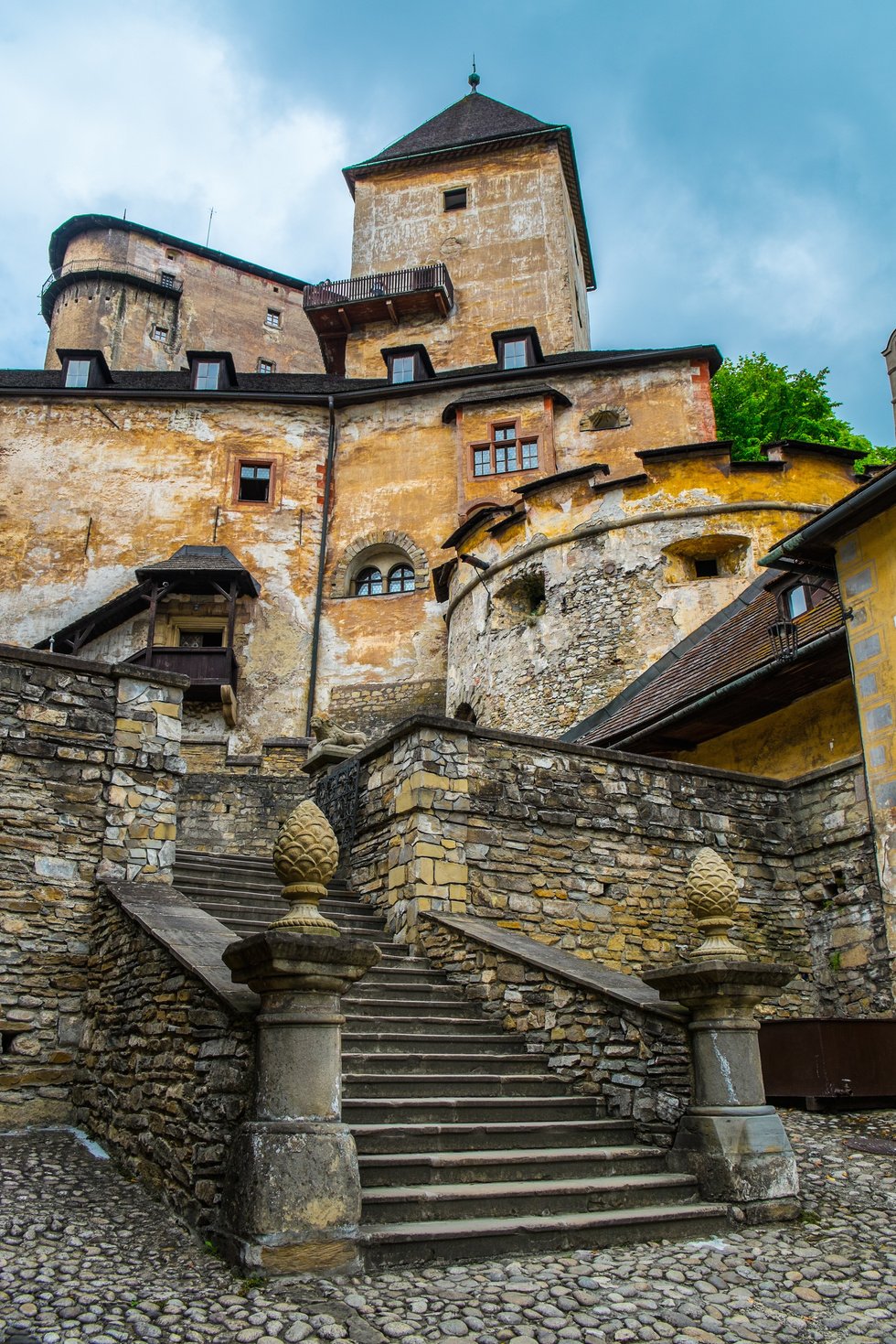 Old Orava Castle in Slovakia